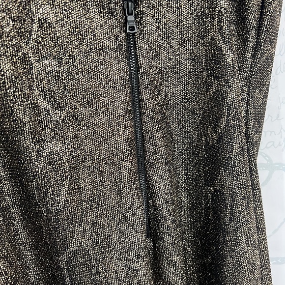Alice + Olivia Metallic Snake Print Body-con Mini Dress - Picture 5 of 6